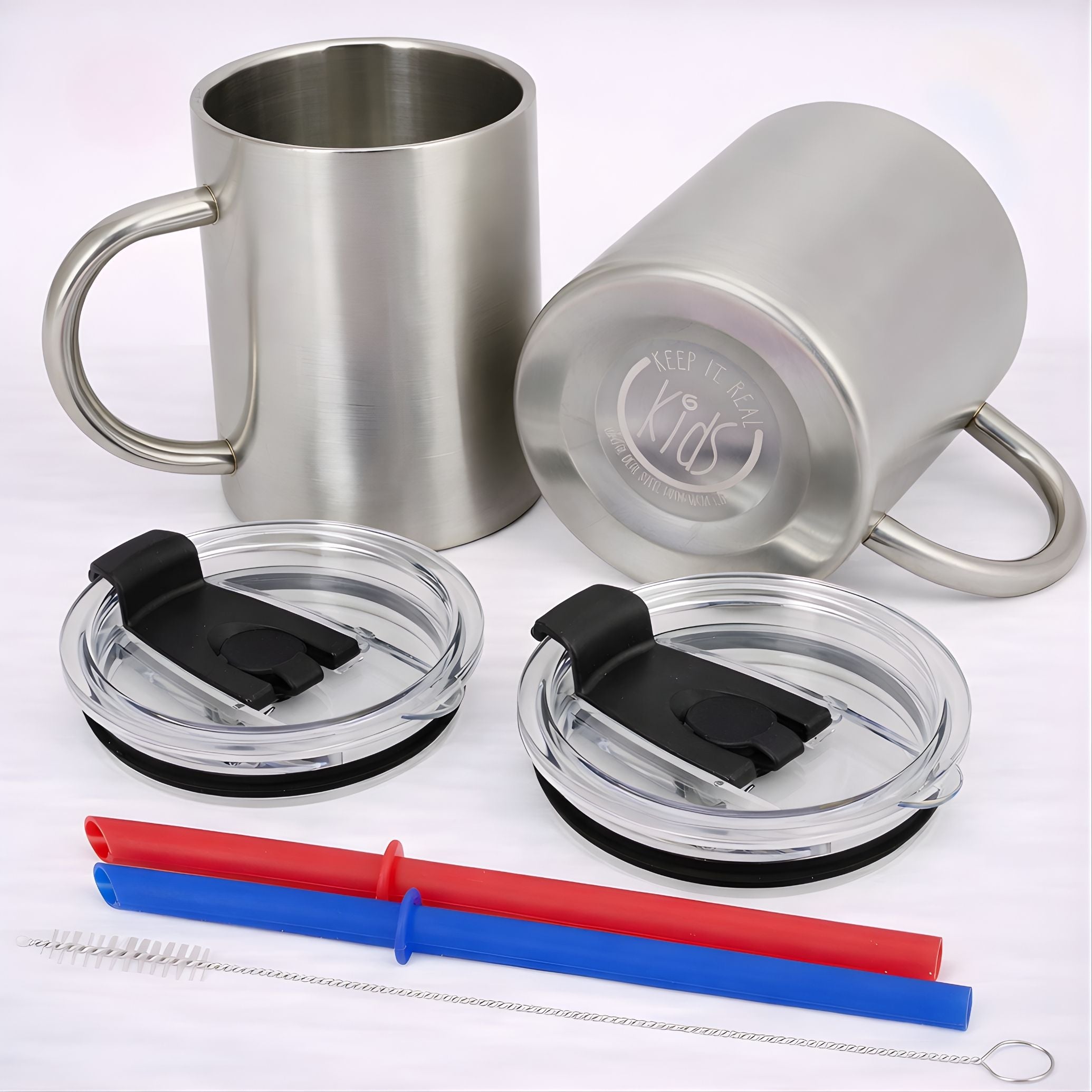 Everyday Mug – Natural (Stainless / Stainless) – Real Deal Steel