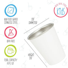 Load image into Gallery viewer, Stainless Steel Kids Cups - Set of 4 (Assorted 1)