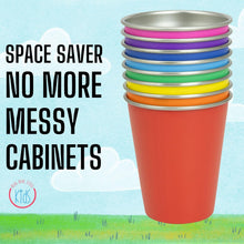 Load image into Gallery viewer, Stainless Steel Kids Cups - Set of 8 (Rainbow (8 Pack)