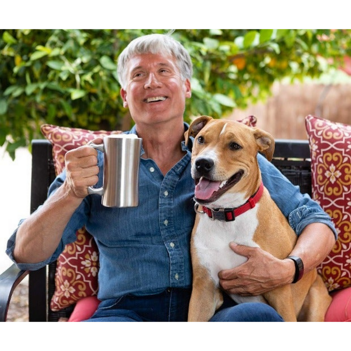 Stainless Steel Vacuum Insulated Beer Mug 20 oz REAL DEAL STEEL