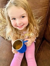 Load image into Gallery viewer, 'Keep It Real' Kids Mugs - 10 oz, Set of 2 (Blue/Red)