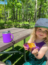 Load image into Gallery viewer, 'Keep It Real' Kids Mugs - 10 oz, Set of 2 (Purple/Pink)