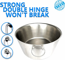 Load image into Gallery viewer, Large Stainless Steel Insulated Beverage Tub: Great Ice Bucket for Bottles of Beer, Wine and Champagne
