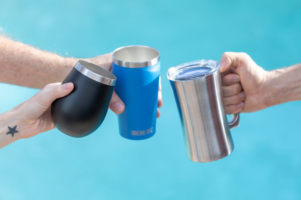 Stainless Steel Beer Tumblers & Mugs Real Deal Steel