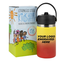 Load image into Gallery viewer, &quot;Keep It Real&quot; Kids Water Bottle - $13.49 /EA FOR 20 - 12 oz (Fire (Red/Orange/Yellow))