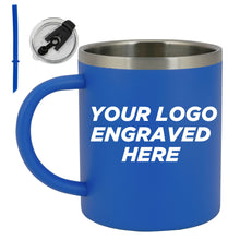 Load image into Gallery viewer, &quot;Keep It Real&quot; Kids Mugs - $14.42 /EA FOR 20 - 10 oz, Single Pack (Blue)