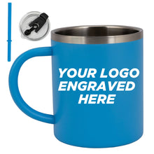 Load image into Gallery viewer, &quot;Keep It Real&quot; Kids Mugs - $14.42 /EA FOR 20 - 10 oz, Single Pack (Ocean Blue)
