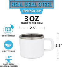 Load image into Gallery viewer, The Little Sipper - Stainless Steel Insulated Espresso Cups (Assorted Color) (Set of 4)