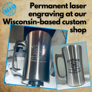 The Ultimate Stein - $18.90 EA FOR 20 - 20 oz Vacuum Insulated Beer Mug