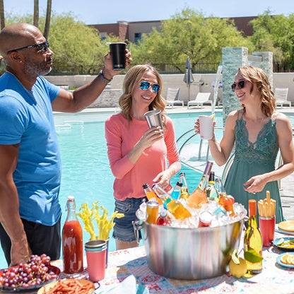 Stack Pint™ - Natural Stainless (4 Pack)