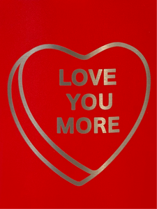 “Love you more” Valentine’s Day Kids Mug