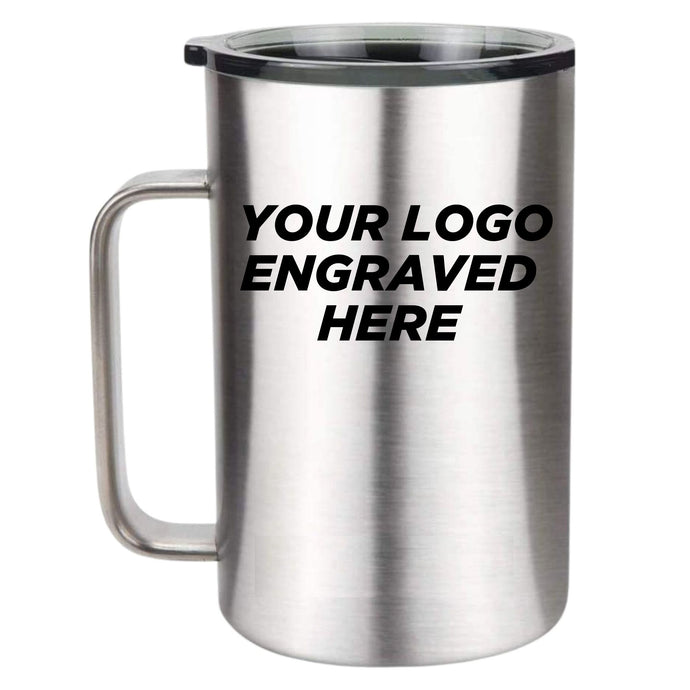  HDMY Stainless Steel Double Walled Mugs 20 oz Metal