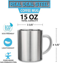 Load image into Gallery viewer, The Instant Classic - 20 oz Vacuum Insulated Mug Color Stainless Steel (Set of 2)