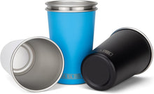 Load image into Gallery viewer, Party Pints - Eco Friendly Stackable Stainless Steel Pint Glasses (Set of 4)
