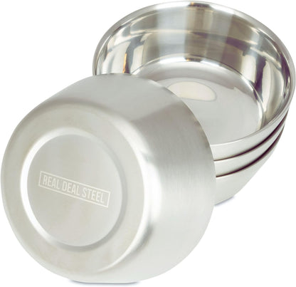 Durabowls - 20 oz Insulated Stainless Steel Bowls