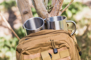The Instant Classic - 20 oz Vacuum Insulated Mug Color Stainless Steel (Set of 2)