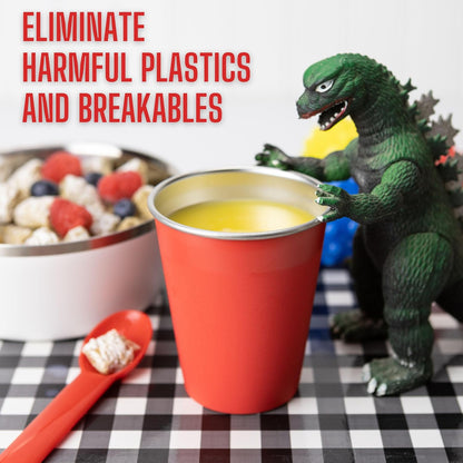 Kids Stack Cup™ - Set of 8 (Rainbow Colors)