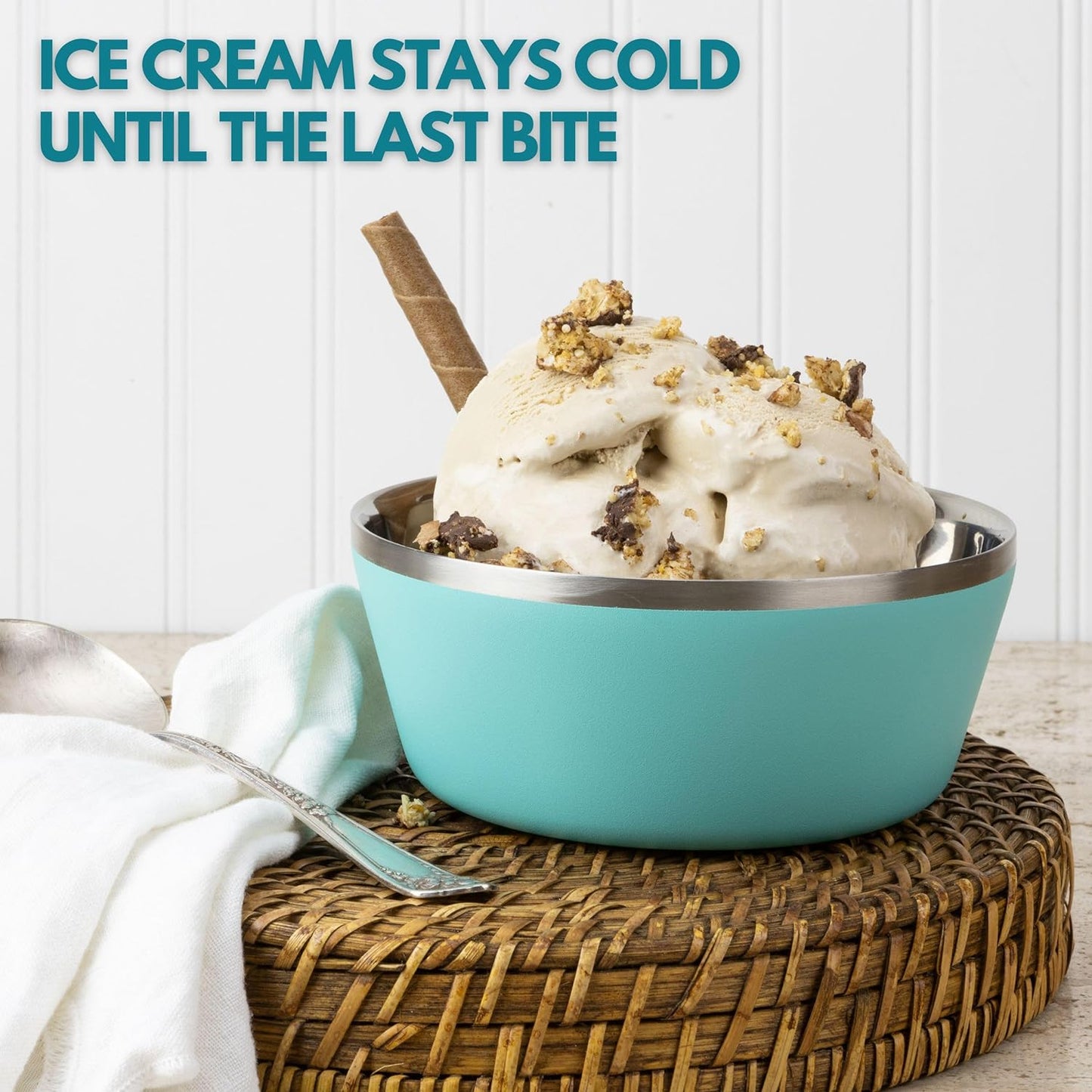 Durabowls - 20 oz Insulated Stainless Steel Bowls - Assorted Colors