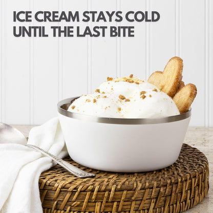 Durabowls - 20 oz Insulated Stainless Steel Bowls - Assorted Colors