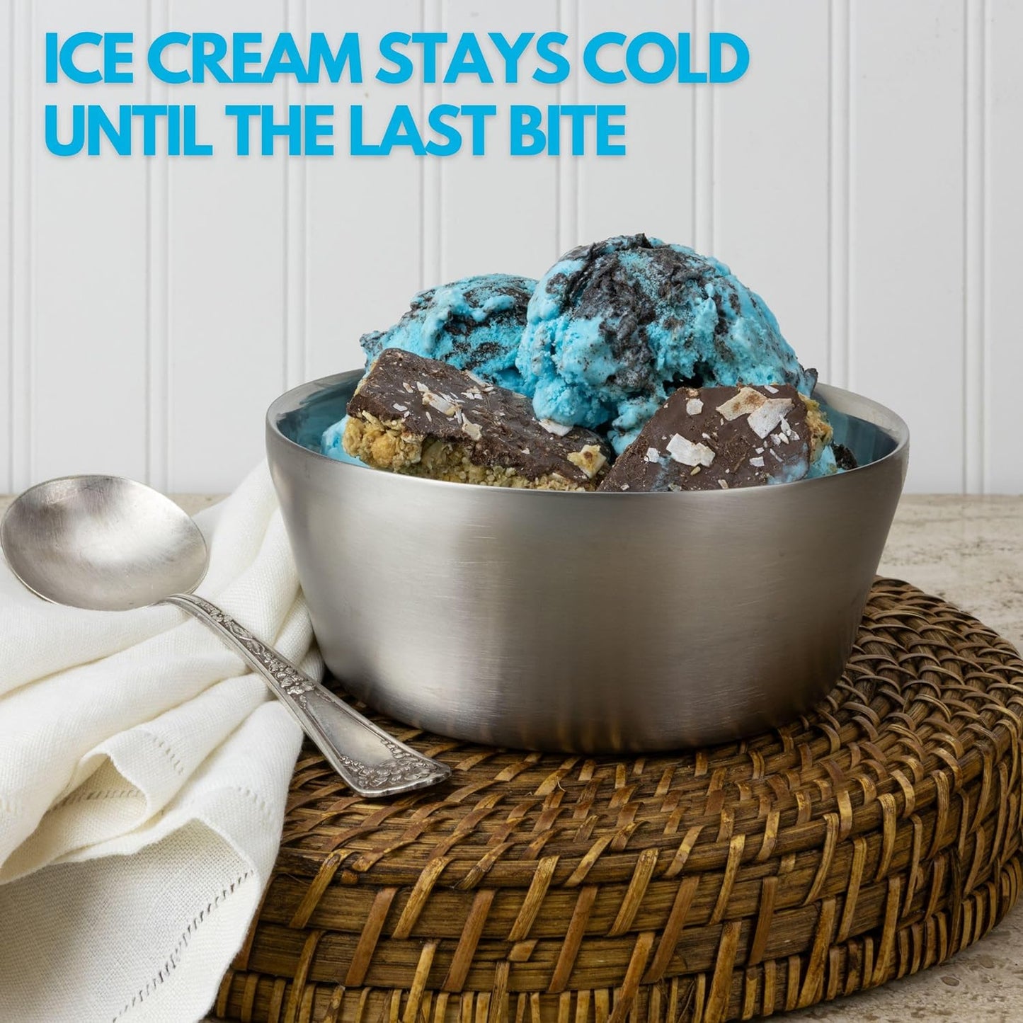 Durabowls - 20 oz Insulated Stainless Steel Bowls