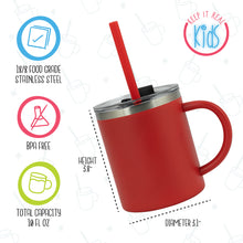 Load image into Gallery viewer, &quot;Keep It Real&quot; Kids Mugs - $14.42 /EA FOR 20 - 10 oz, Single Pack (Red)