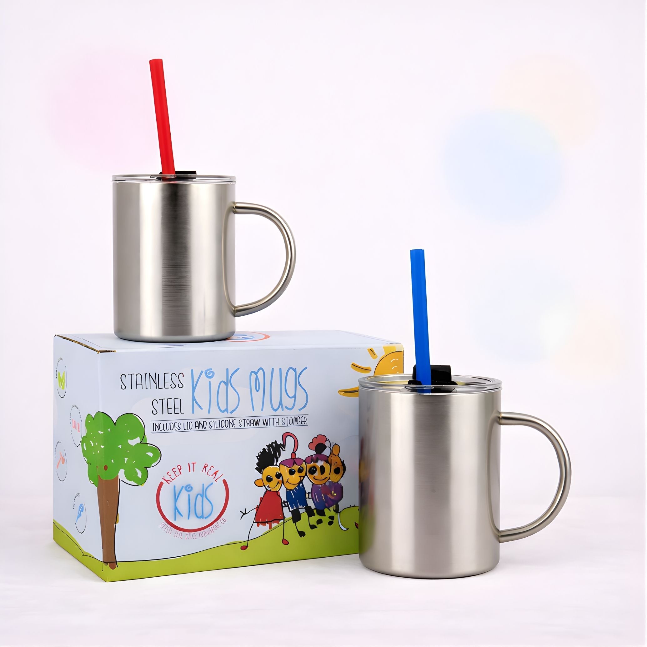 Everyday Mug – Natural (Stainless / Stainless) – Real Deal Steel