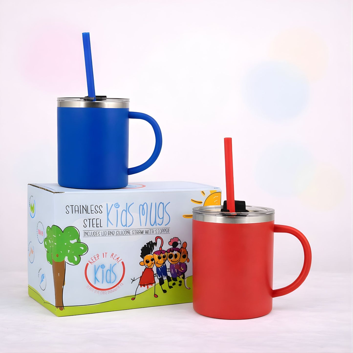 Everyday Mug – Primary (Red / Blue)