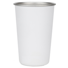 Load image into Gallery viewer, Party Pints - Stainless Steel Laser Engraved (White)