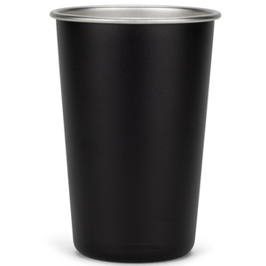 Party Pints (Quantity 100) - Black Stainless Steel Laser Engraved
