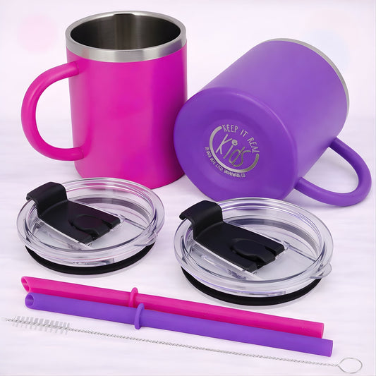 Everyday Mug – Berry Bloom (Pink / Purple)