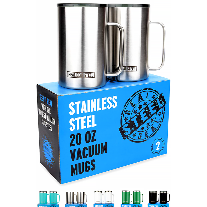 Vacuum Insulated Beer Tumblers (Set of 4) – Real Deal Steel
