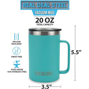 Set of 2 Lids for REAL DEAL STEEL 'Instant Classic' 20 oz