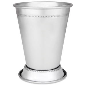 Mint Julep Cups: Stainless Steel Kentucky Derby Glasses, Metal 12 oz Cocktail Glasses, Derby Party Supplies (Set of 2)