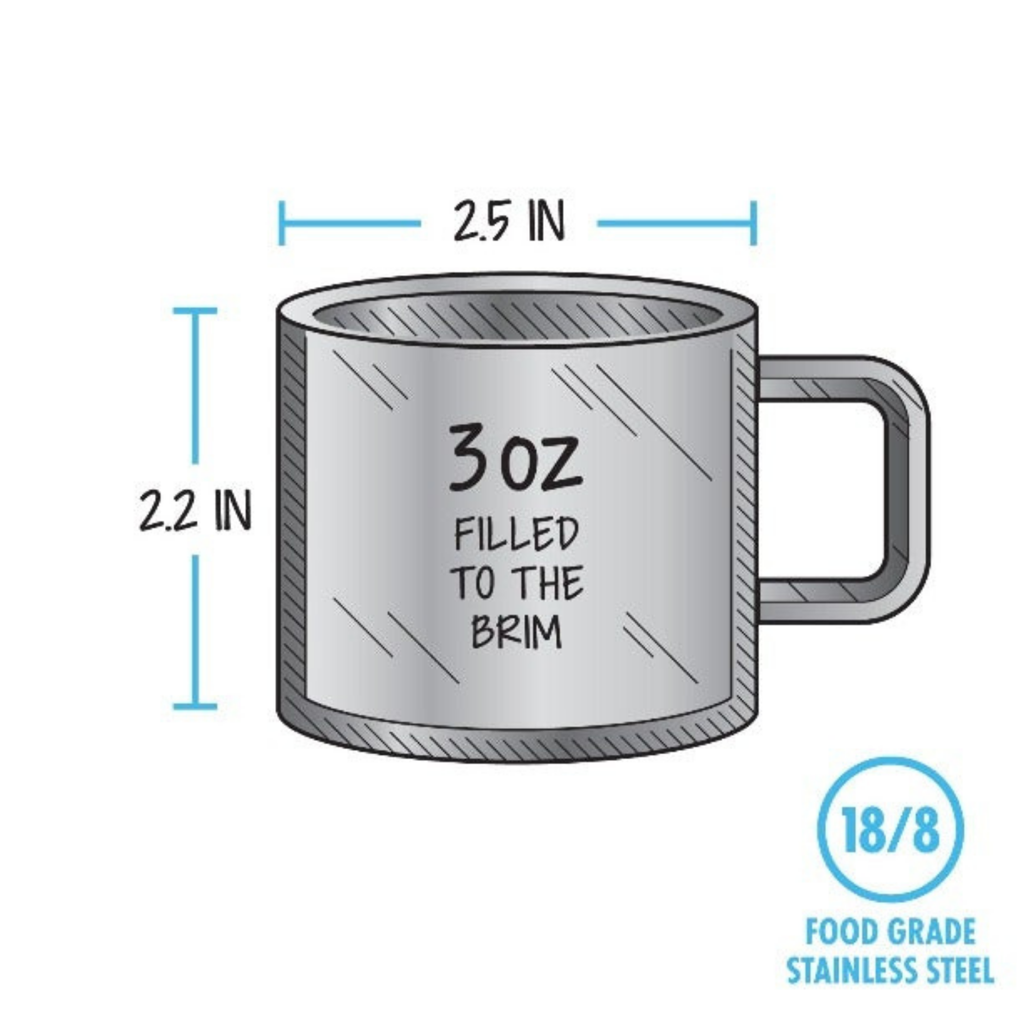 BTäT- Insulated Espresso Cups (5 oz) set of 4 – BTAT