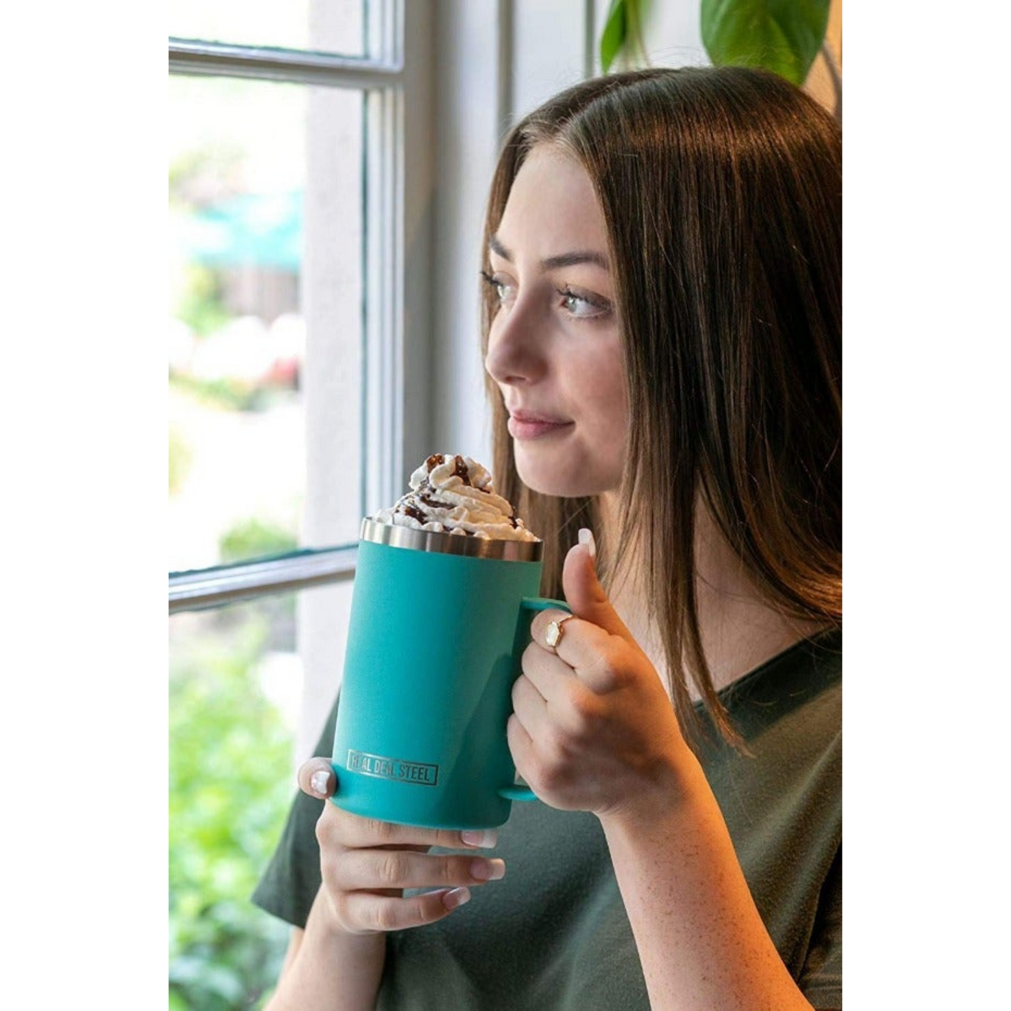 The Instant Classic - 20 oz Vacuum Insulated Mug Color Tiffany Blue (Set of 2)