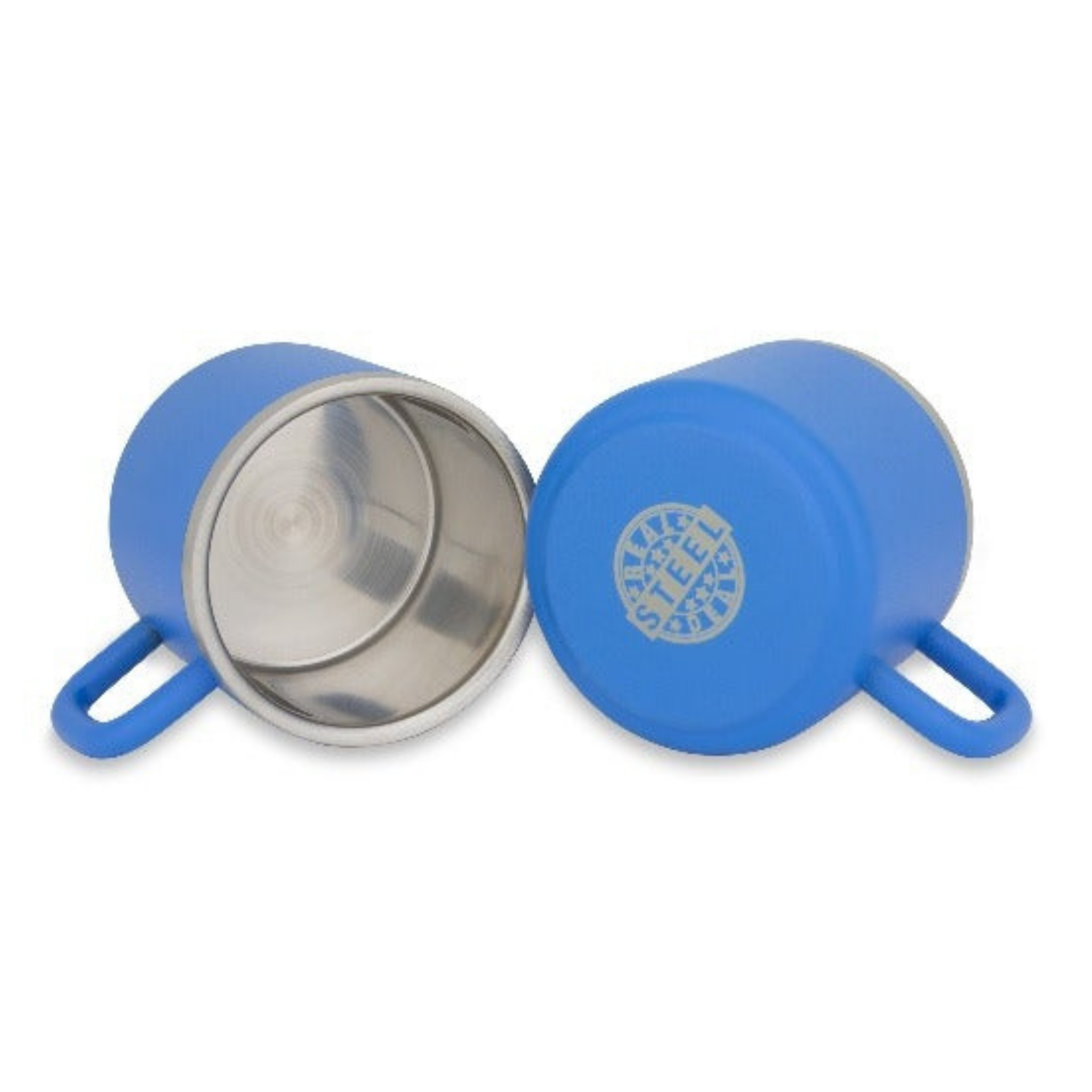 The Little Sipper - Stainless Steel Insulated Espresso Cups (Blue) (Se –  Real Deal Steel