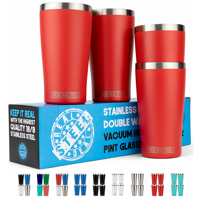 Vac-Stack Beer Tumblers (Set of 4)