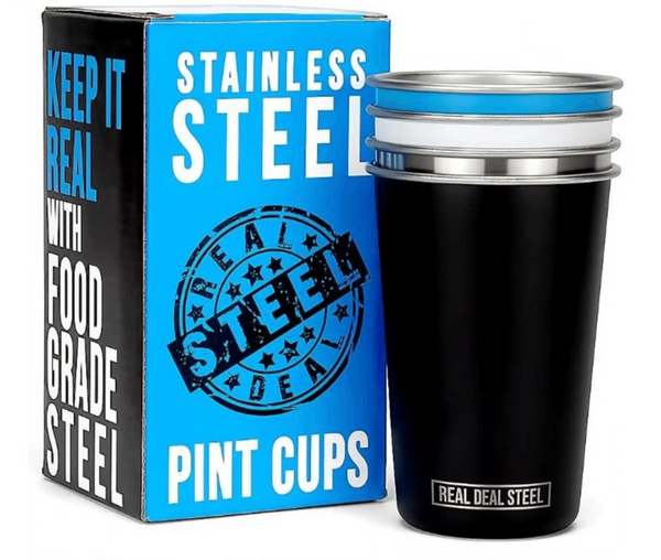 Keep your beer pint ice-cold for 4 hours straight with this nifty metal cup  -  Deals